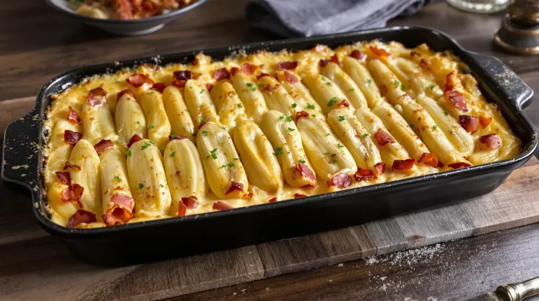 « Ma recette légère d’endives au jambon gratinées » : un plat simple, fondant et réconfortant