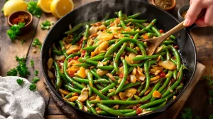 Mieux que cuits à l’eau, les haricots verts sont bien plus savoureux préparés comme ça