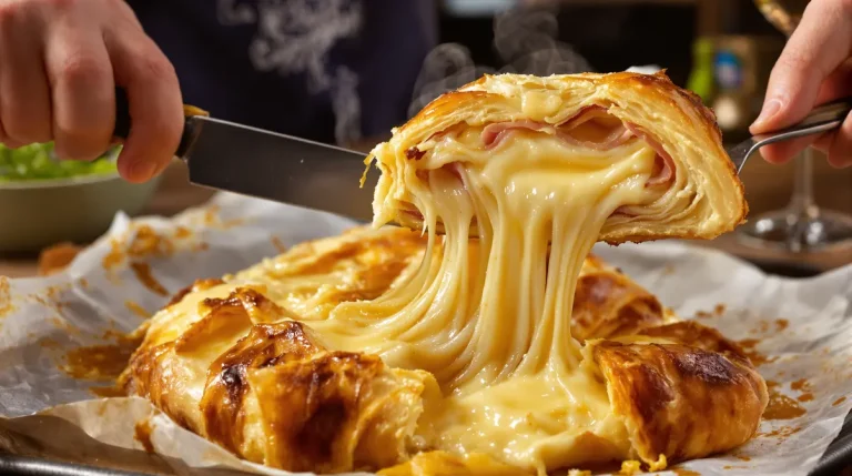 Mon feuilleté camembert-jambon-oignons : la recette « riche mais tellement bonne » que l’on me réclame