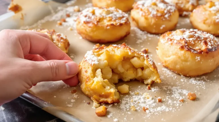 Oubliez la friteuse, ces beignets aux pommes au four sont parfaits pour le goûter de mars