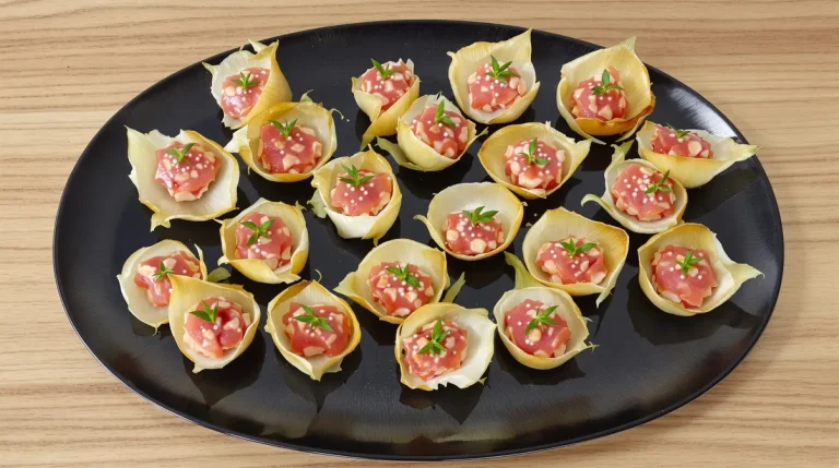 Petites barquettes d’endive au jambon : l’apéro ultra‑express prêt en 10 minutes qui bluffe tout le monde