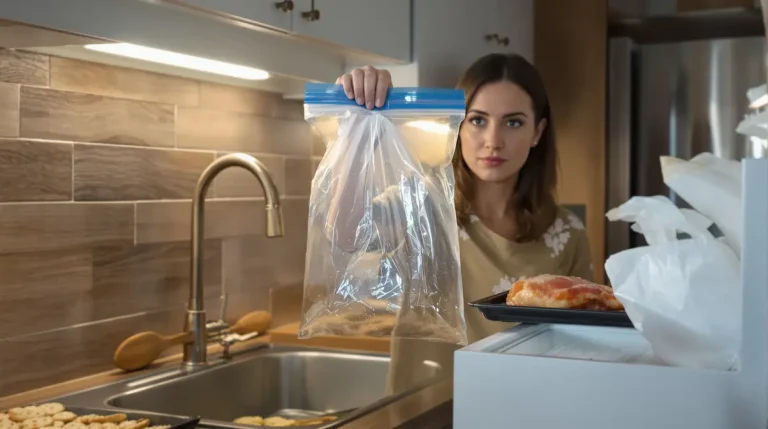 Réutiliser des sacs de congélation déjà utilisés pour la nourriture : bonne idée ou erreur ?