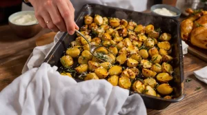 Voici comment je cuis des pommes de terre grenaille au four pour qu’elles soient bien dorées